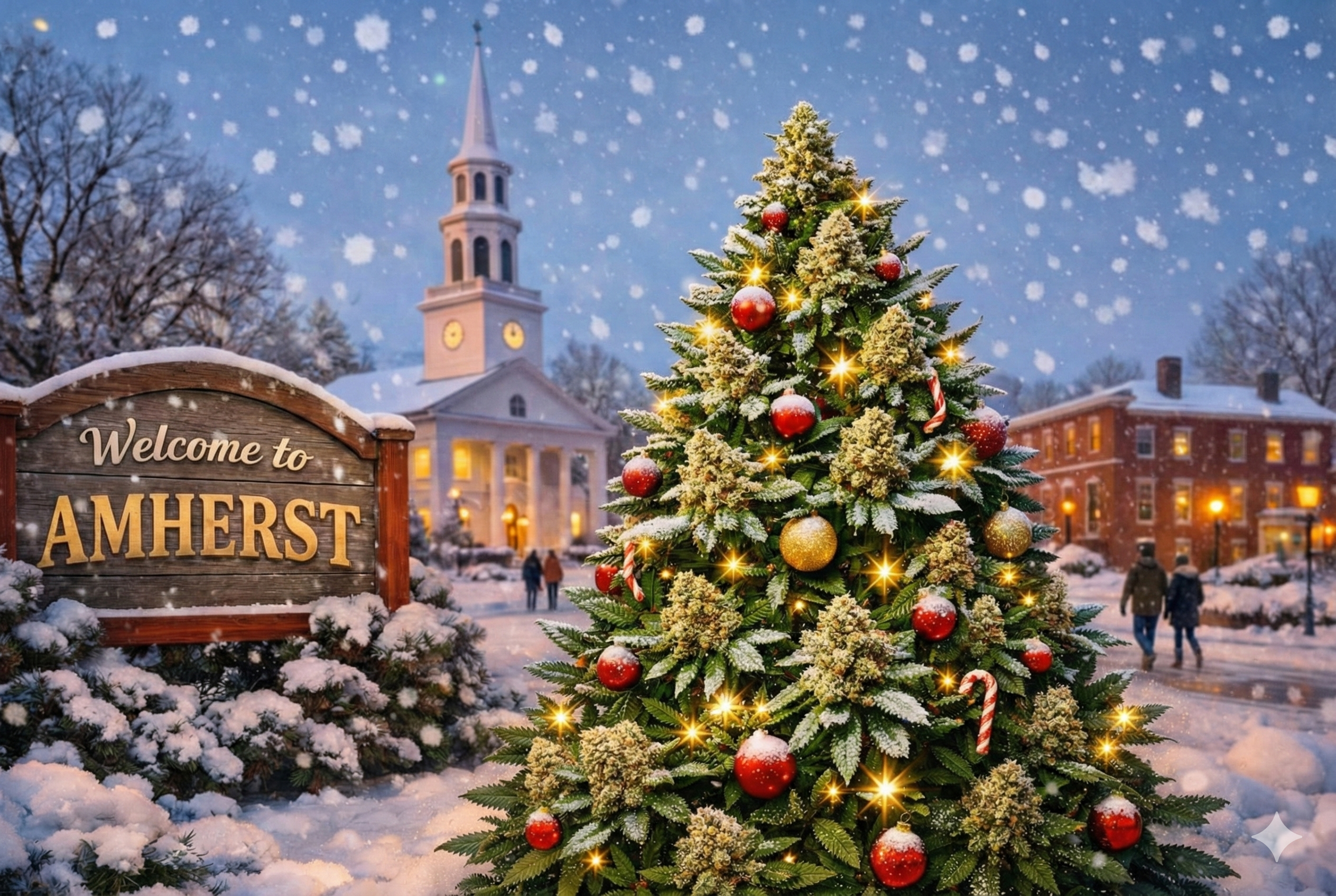 Vintage Christmas Tree Bud in Amherst