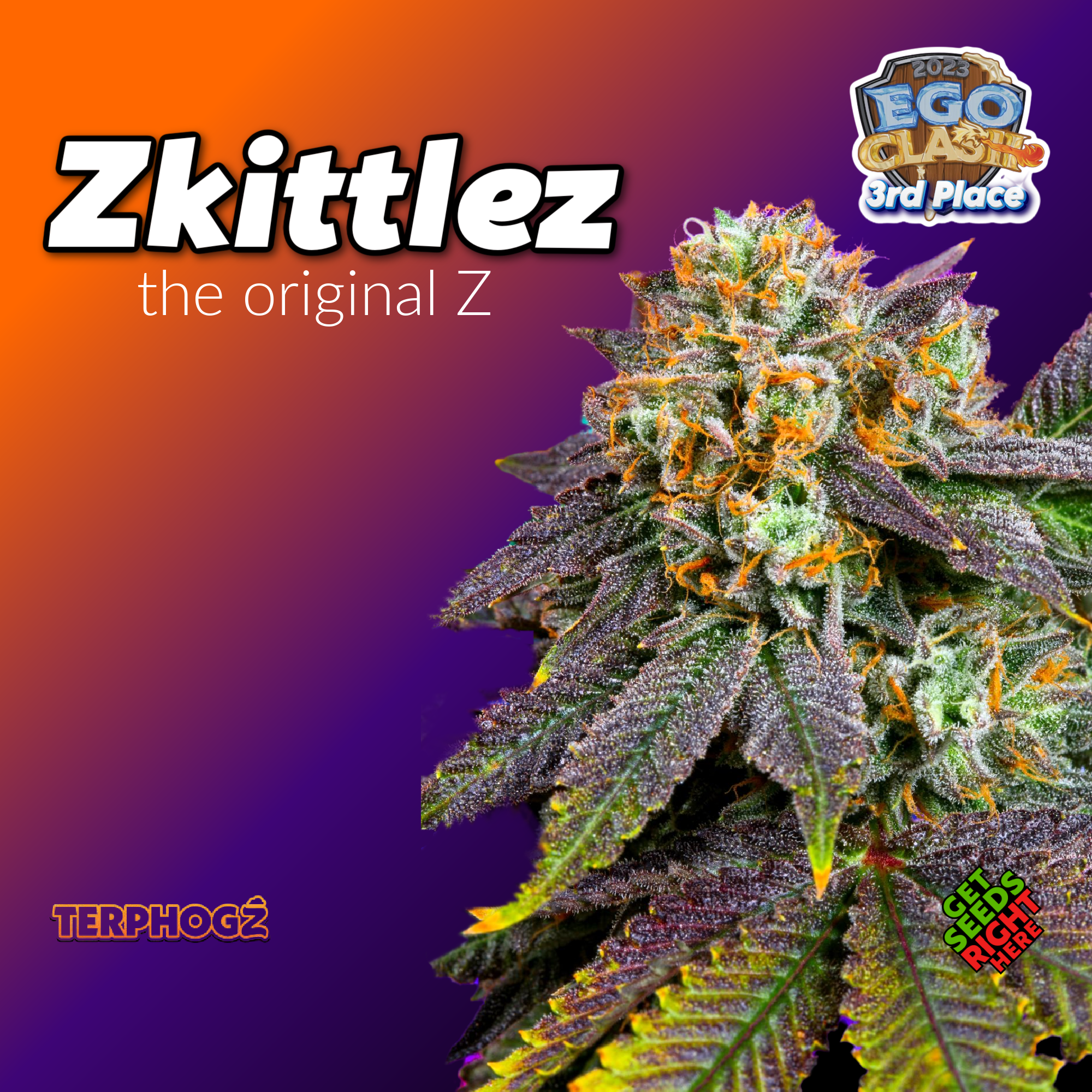 Zkittlez (The Original Z) Cannabis Clones by Terp Hogz