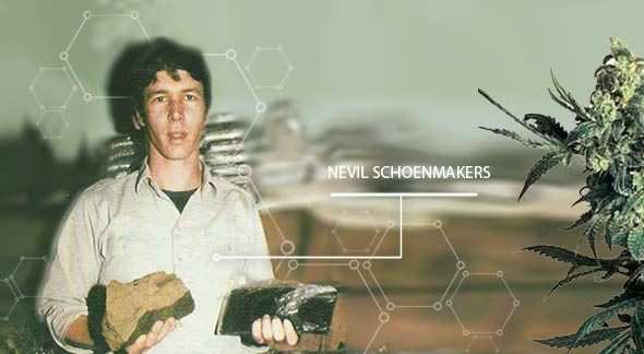 Nevil Schoenmakers with Northern Lights